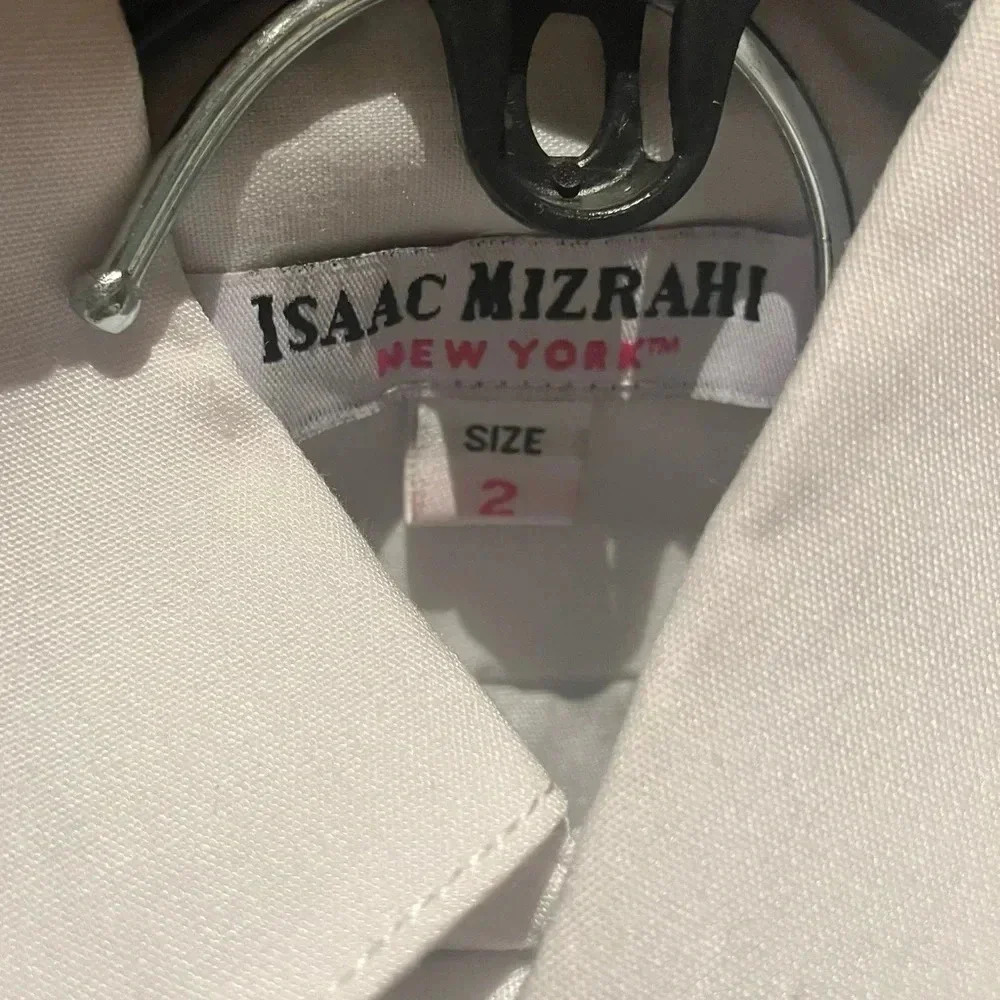 NWT Issac Mizrahi 4PC Red Velvet Vest, Dress Pants, Dress Shirt and Bow tie 2 - Picture 6 of 7